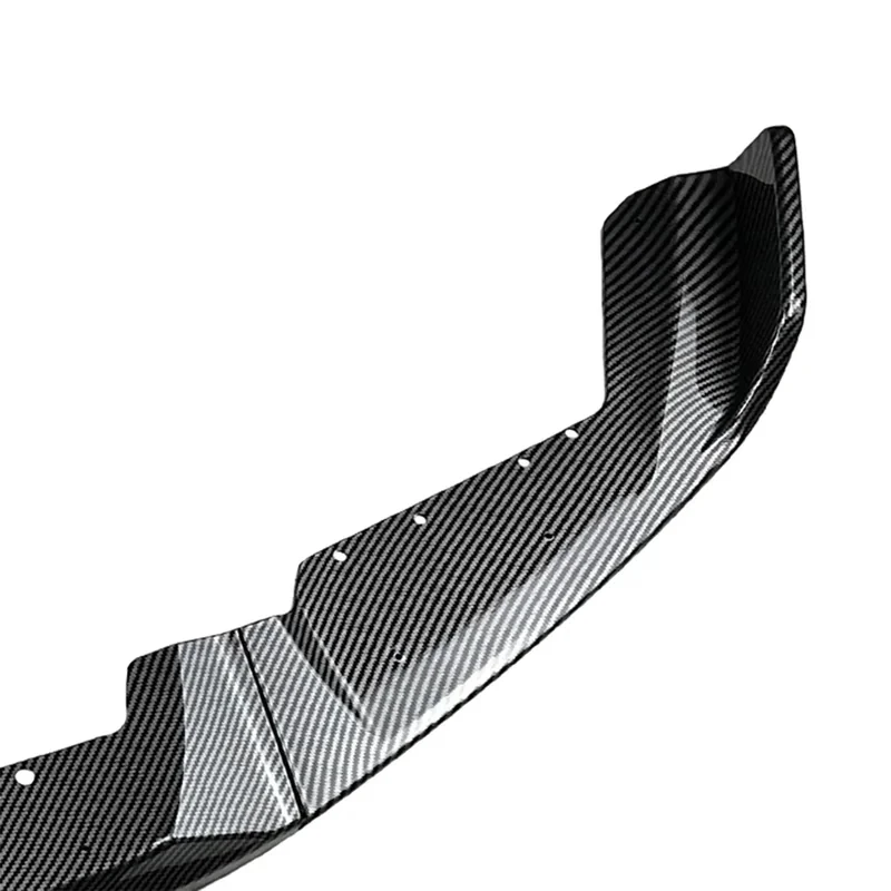 핫세일 카본 파이버 스타일 프론트 범퍼 스포일러 립 트림, 글로시 블랙 외장 부품 F87 M2 2016-2021