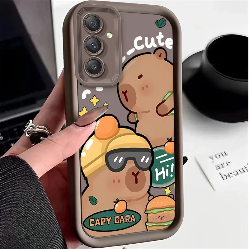 Capybara Soft Silicone Phone Case Cover
