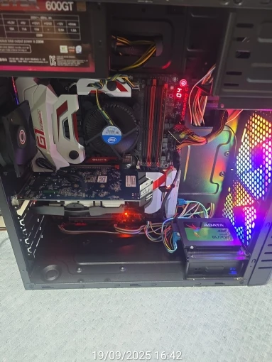 Manmu Fetival Pormotion 120mm Computer Fan Rainbow RGB/ High Cooling Performance Gaming PC Fan photo review