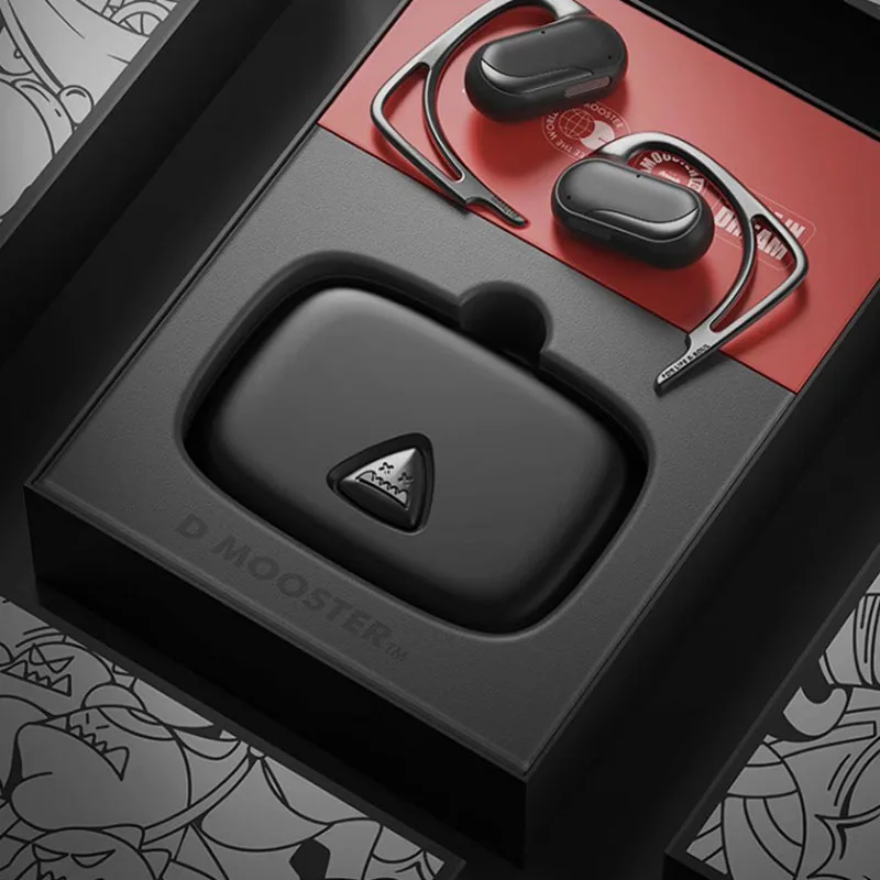 

Наушники-вкладыши DMOOSTER D13 True Wireless Bluetooth, двойные наушники-вкладыши, металлические, В индустриальном стиле, для прослушивания музыки, Hi