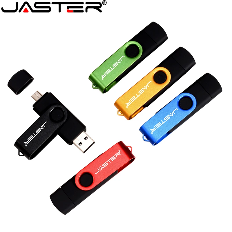 USB 3 в 1 OTG флэш-накопитель JASTER для смартфона/планшета/ПК 16 Гб 32 64 8 ГБ