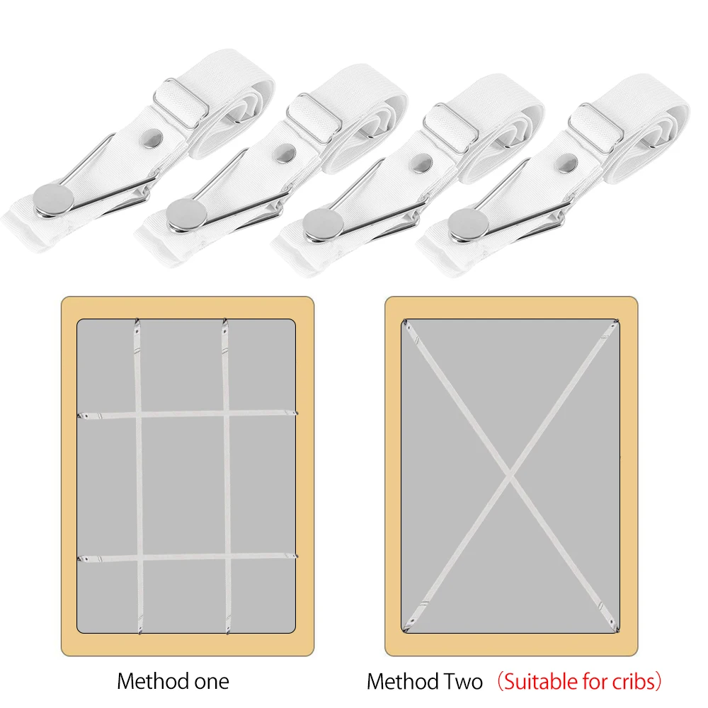 Bed Sheet Holder Bed Sheet Clips Sheet Clips 4PCS/Lot Adjustable Bed Sheet Clips Cover Grippers