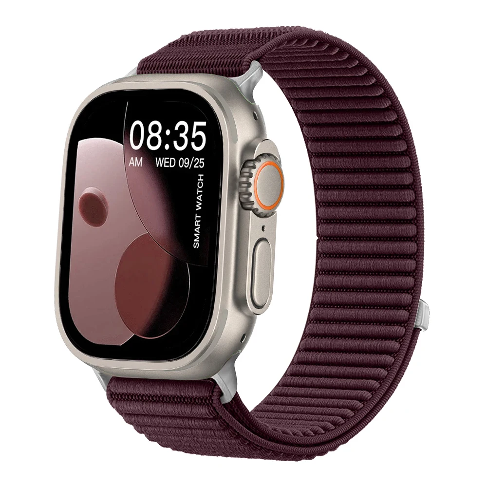 Premium Nylon Loop Strap for Apple Watch - Comfortable and Durable Watchband