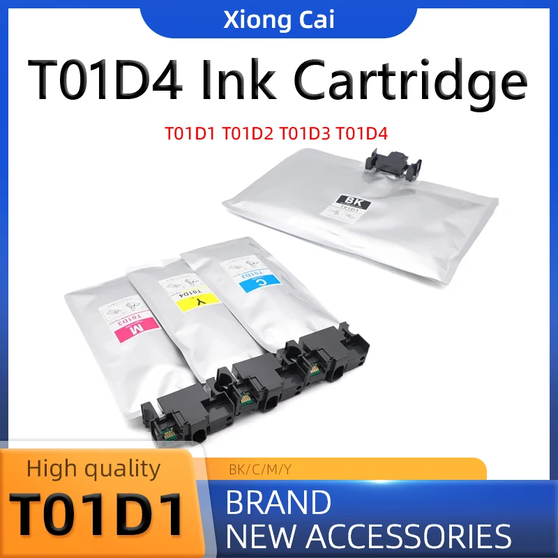 EPSON純正インク4色 T01D1 T01D2 T01D3 T01D4 T01D1 T01D2 T01D3 T01D4 Ink bag With Pigment Ink,For Epson Pro WF