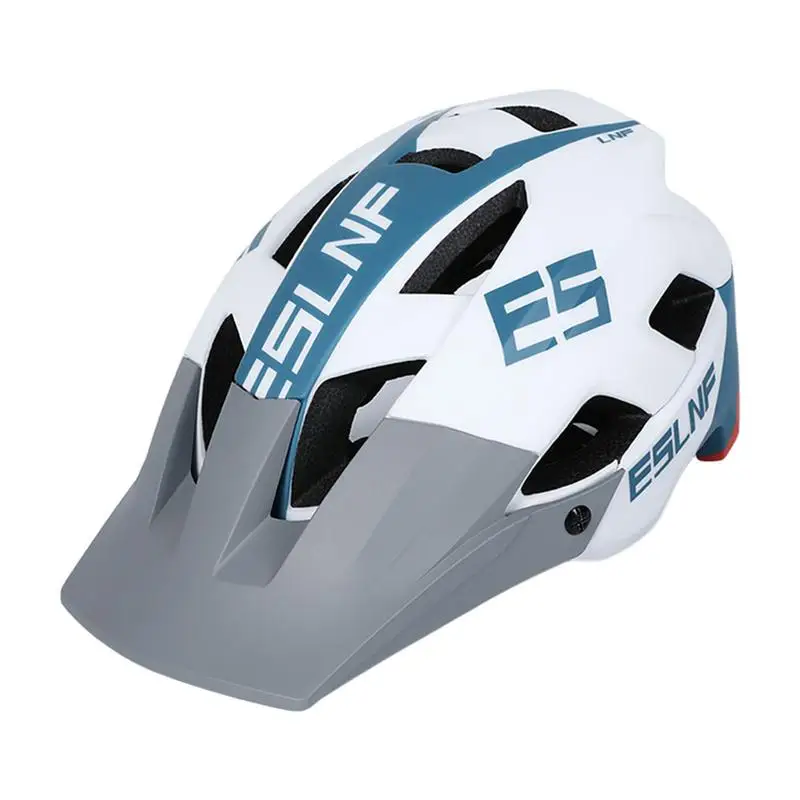 

Mens Bike Helmets Cycling Head Gear With Removable Brim Adult Bike Helmets Protective Breathable Gear For Road Bike Cycling