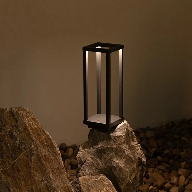 Rechargeable Creative Office Restaurant Bar lamp Learn to read Touch Led lamp with Usb charging port Bedroom outdoor 4