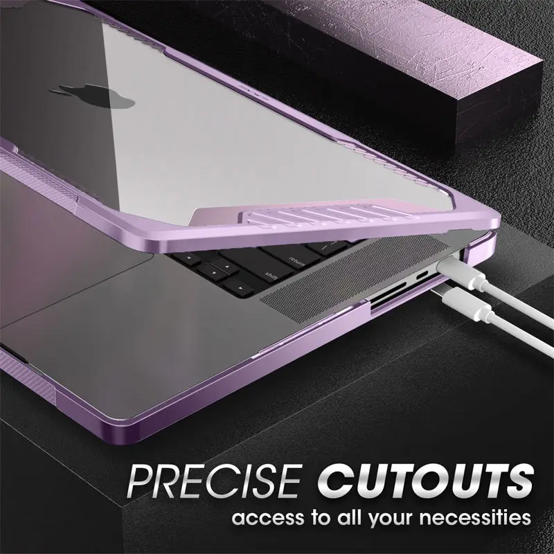 para macbook pro caso max supcase fino emborrachado tpu amortecedor caso capa para macbook pro