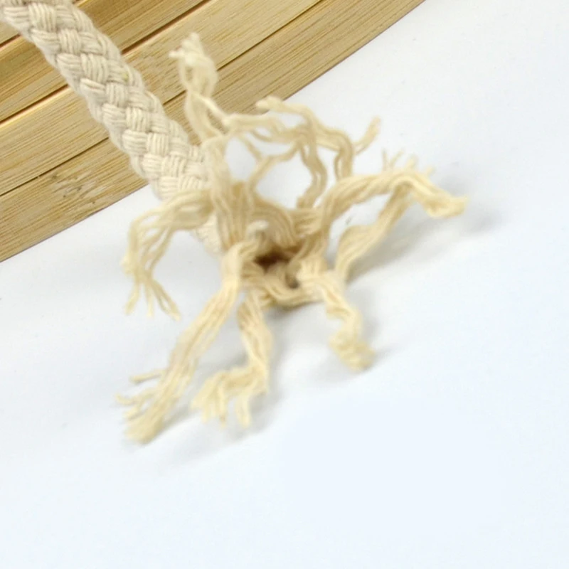 5mm*100yards Colorful White Cotton Cord Natural Beige Twisted Cord Rope Craft Macrame String DIY Home Decorative supply cotton rope macrame cord