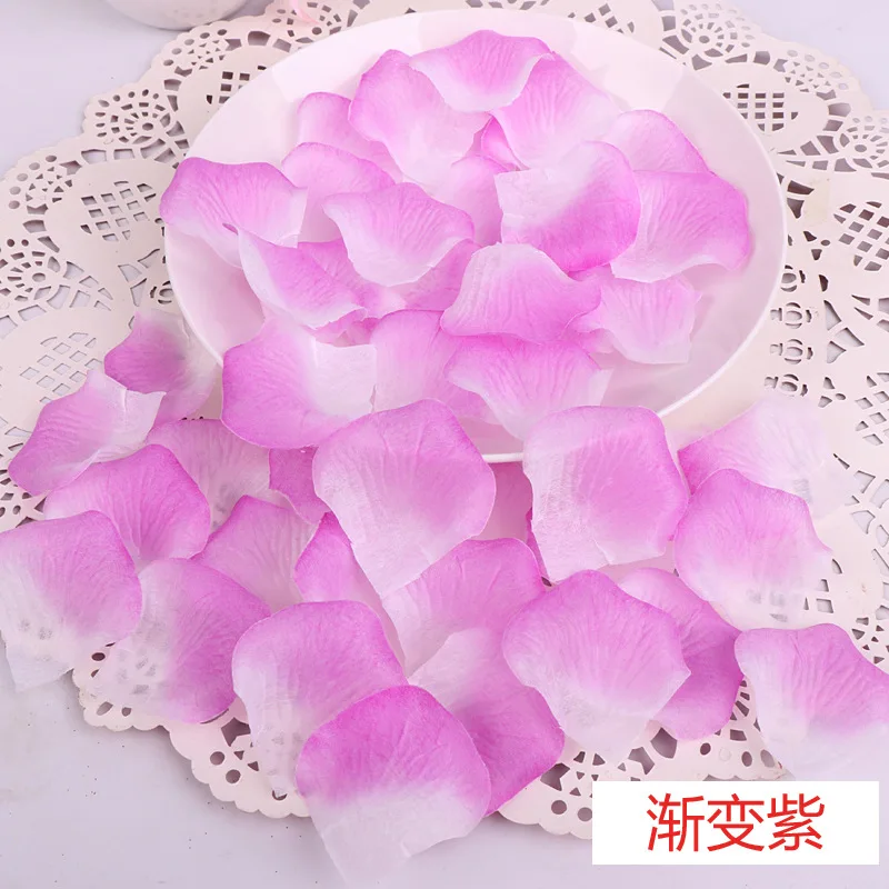 120PCS Artificial Rose Petals Fake Flowers Silk Petals for Valentine Day Wedding Flower Anniversary Table Dinner Decoration