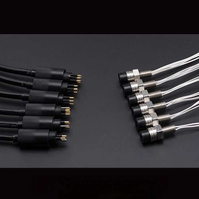

Underwater Cable Connector Watertight Connector 400 Meters Female Male Cable 2/3/4/5/6/8 Core Rov
