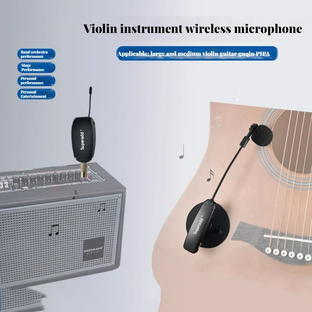 UHFWirelessMicrophoneViolinWirelessMicrophoneMusicalInstrument