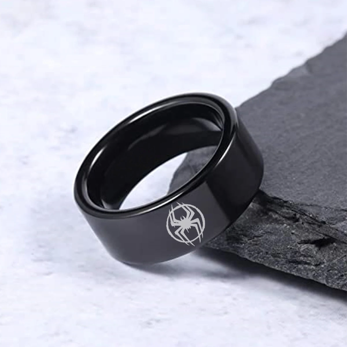 Finger Rings Fashion Rings Fashion Ring Punk Rings Creative Rings For Women Y2K Gothic Animal Spider Ring Men Women Punk Animal Jewelry Halloween Gift