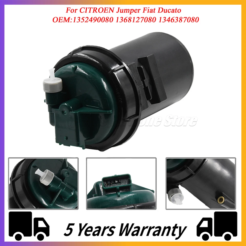 Fuel Filter Fiat Ducato 2006-2011 2.3/3.0 Complete With Housing - UFI - 1368127080