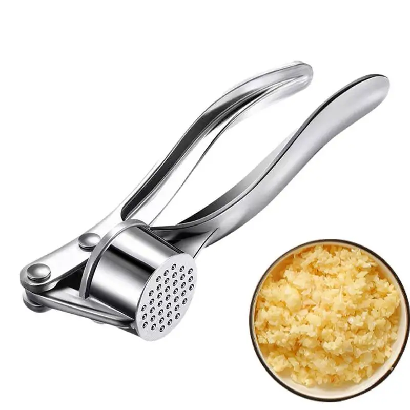 

Garlic Crusher Tool Manual Mincer With Handle Garlic Press Presser Crusher Grater Dicing Slicing Cutter Tool For Home Kitchen