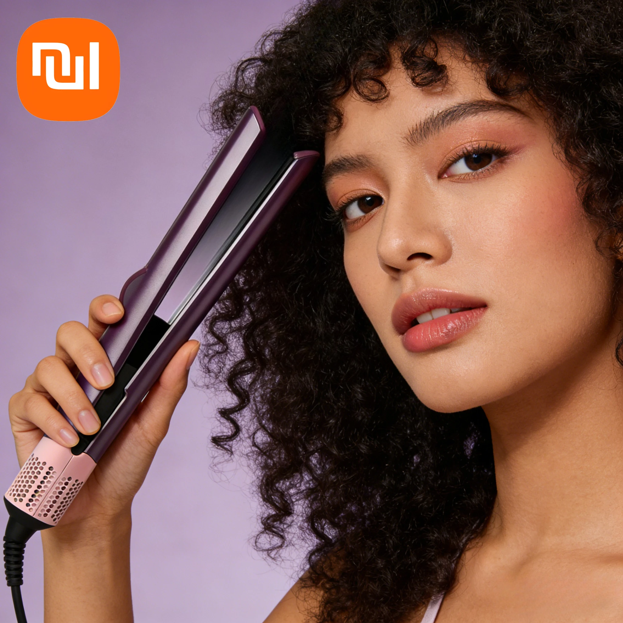 Outil capillaire 2-en-1 à ions négatifs européen : Sèche-cheveux et lisseur professionnel pour un coiffage longue durée sur cheveux humides ou secs 1 Outil capillaire 2-en-1 à ions négatifs européen : Sèche-cheveux et lisseur professionnel pour un coiffage longue durée sur cheveux humides ou secs 1