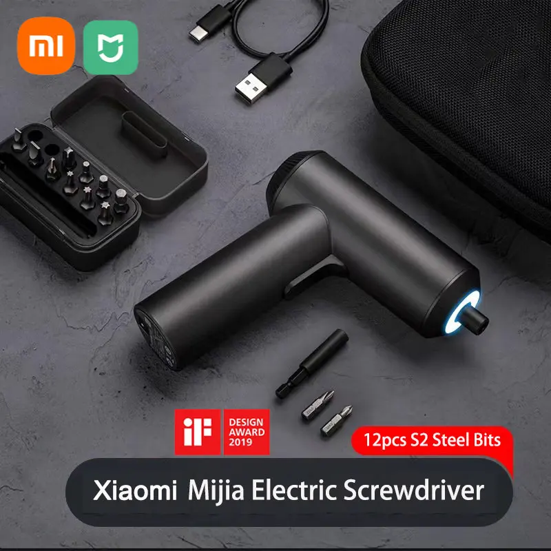 Xiaomi Mijia Wireless Electric Screwdriver 3.6V 2000mAh 5N.M Torque