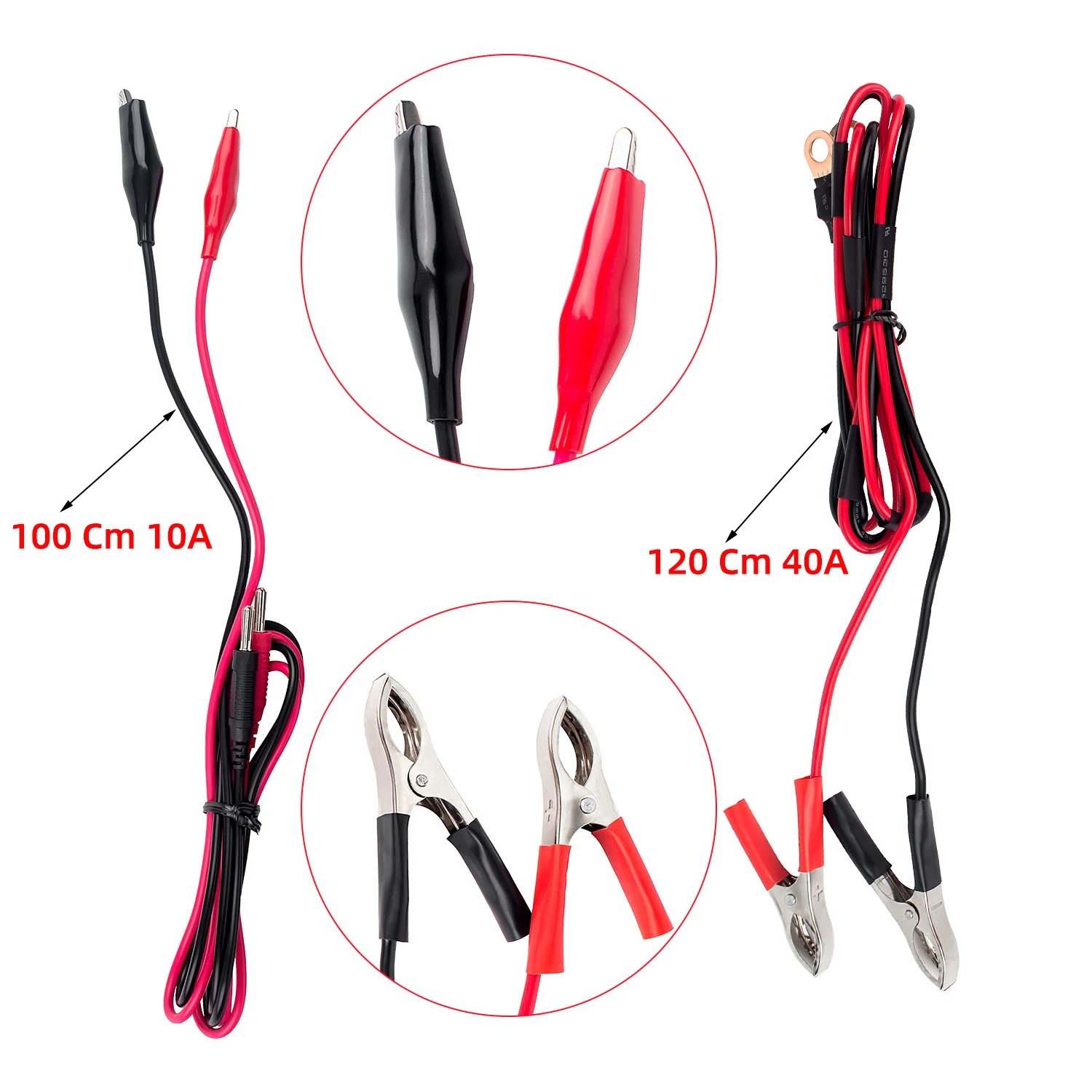 범용 실험실 DC 전원 공급 장치 1000V 40A 2000W 출력 라인 10A 클램프 케이블 실리콘 조정 가능한 배터리 테스터 소스 테스트 DIY