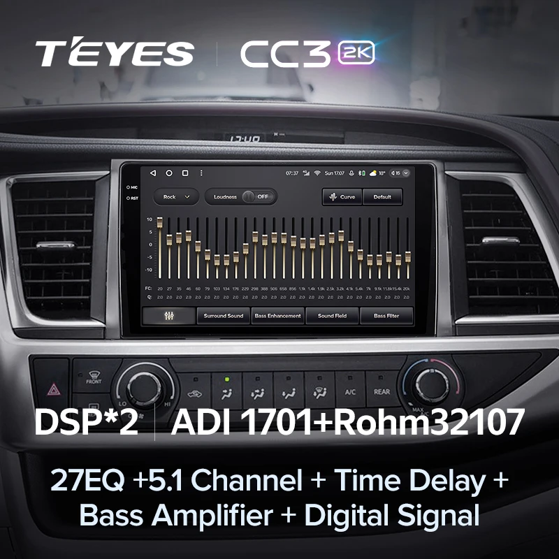 TEYES CC3 2K, Ÿ ̷ 3 XU50 2013 - 2018   Ƽ̵  ÷̾, ׺̼ ׷ GPS, ȵ̵ 10, No 2din 2 din DVD