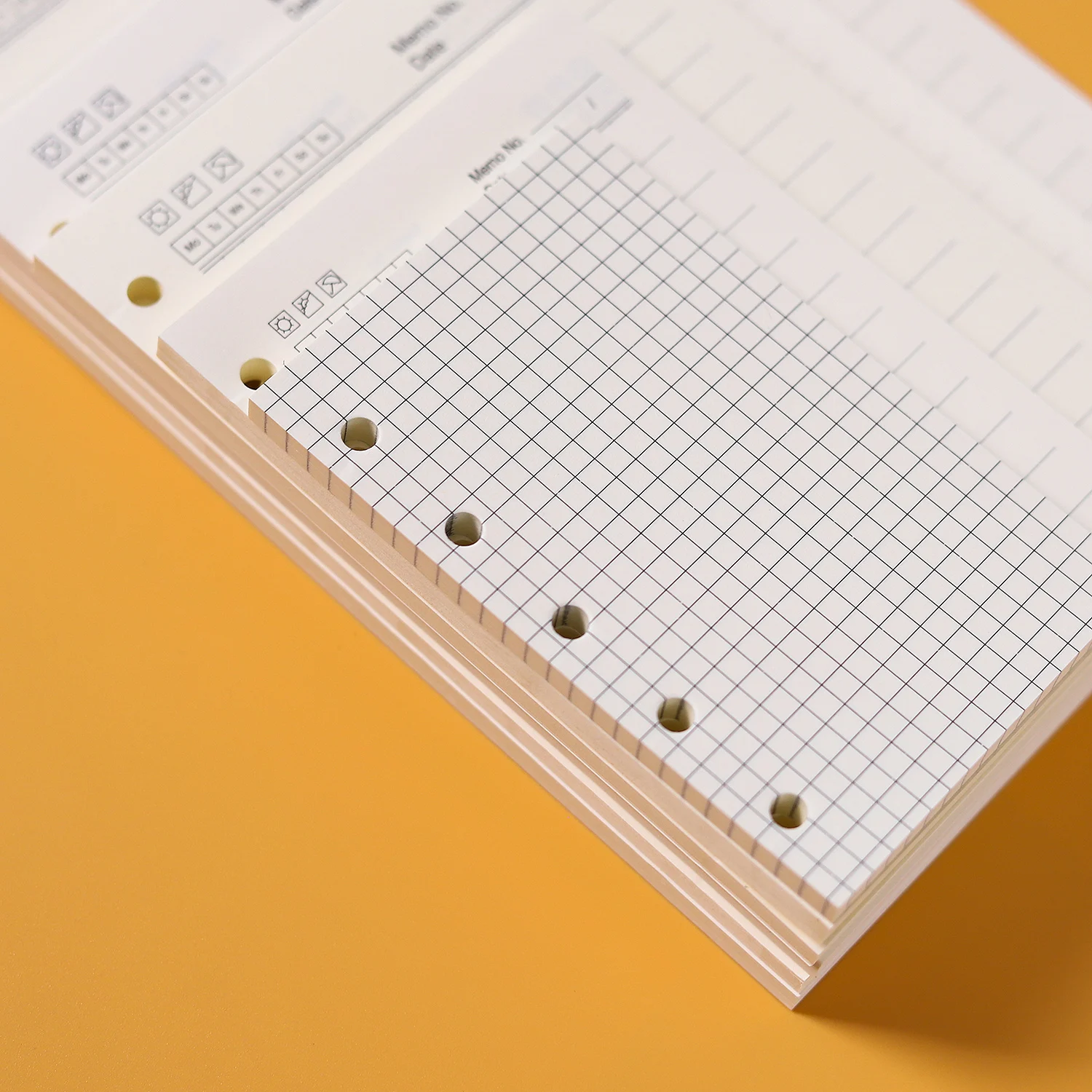 A6 Minimal Planner Printed Personal Size/a6 Daily Inserts 