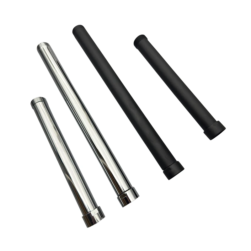 20/30/40/50cm Shower Extension Pipe G3/4 Round Bathroom Shower arm Stainless Steel Round Extension Pipe shower head extender