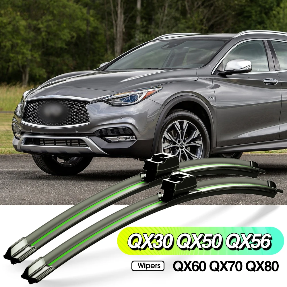 ForInfinitiQX30QX50QX56QX60QX70QX802pcsFrontWindshieldWiper