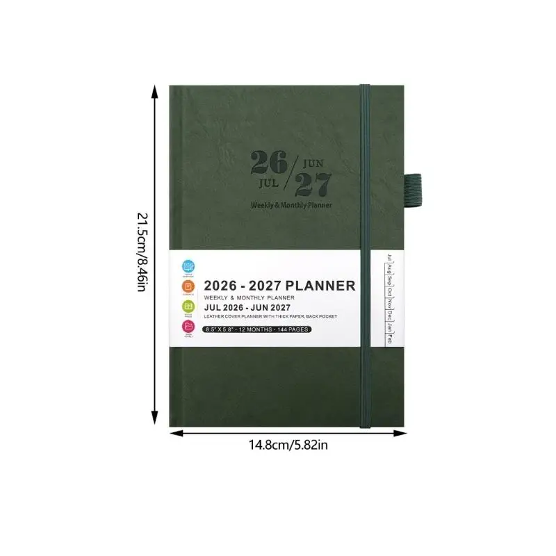 R53C 2026 일정 플래너 일일 플래너 다기능 여행 계획 저널