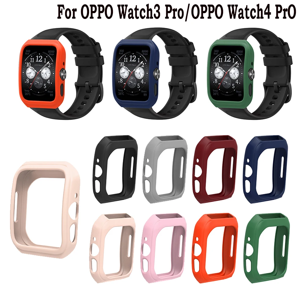 

Полный защитный чехол для OPPO Watch 4 Pro SmartWatch для OPPO Watch 3 Pro Frame Case мягкий силиконовый защитный чехол для экрана