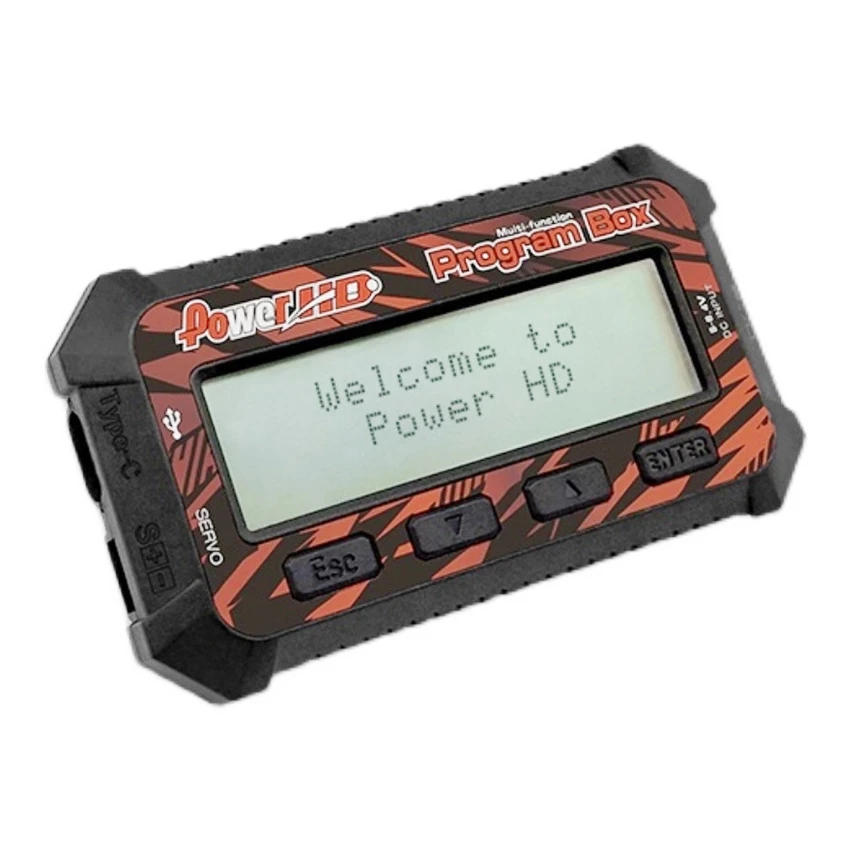 

Power HD PG-CB63 Servo Programming Card S15/S25/S35/D12/D15/WH-20KG/WH-30KG/WH-40KG/A-40CHV/A-50CHV Servo Program Box For Models