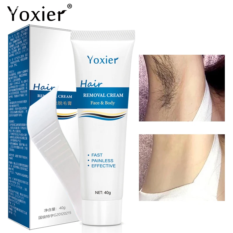 

40g Painless Hair Removal Cream Limbs Back Private Parts Fast Hair Removal Repair Nourish Mild Not Irritating Body Skin Care