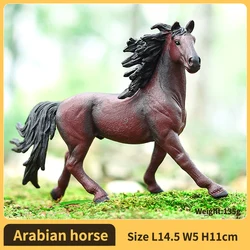 Wild Horse Action Figure - Collectible Animal Toy for Kids and Animal Enthusiasts (Arabian horse)