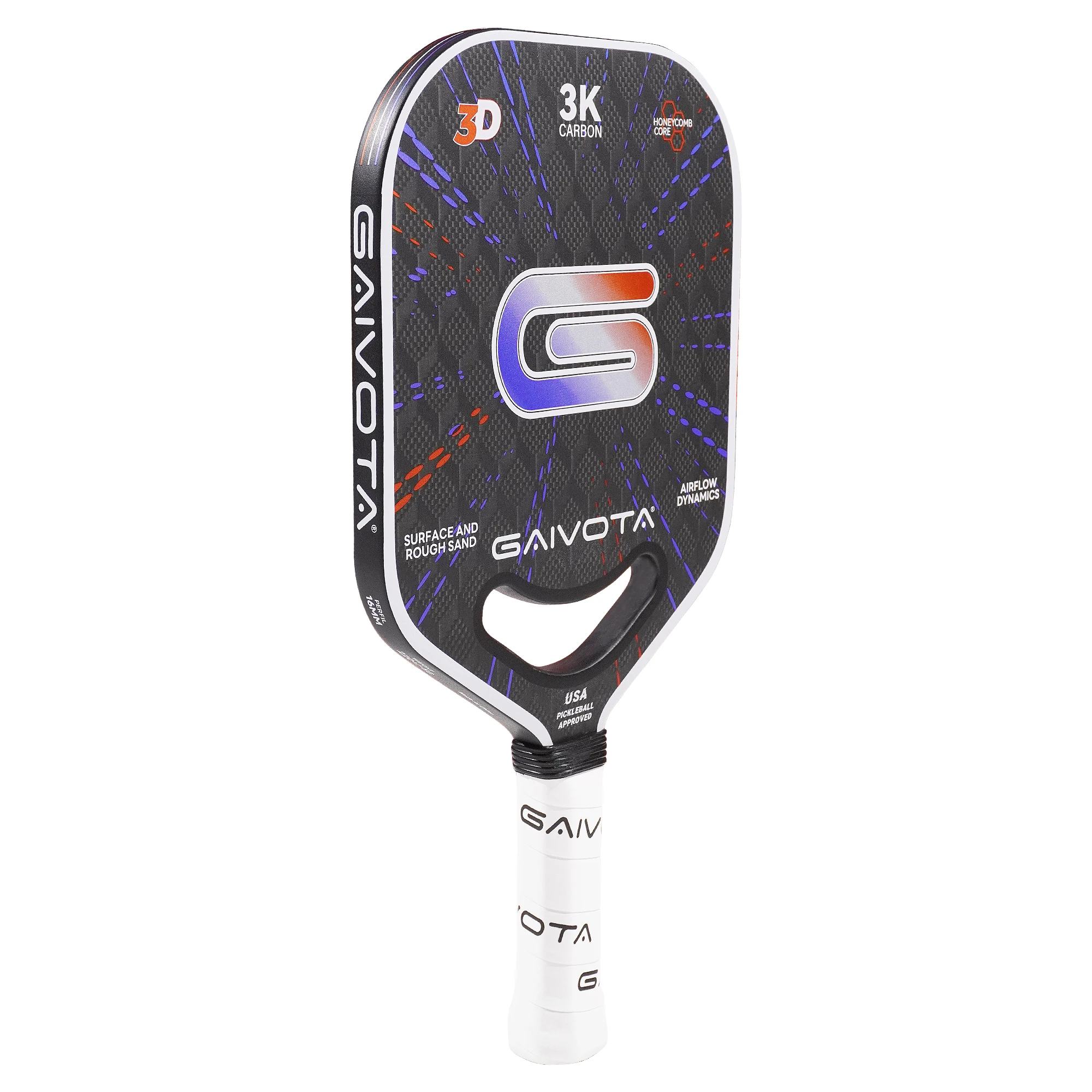 ピックルボール パドル GAIVOTA 3K カーボンファイバー エッジレス ピックルボール パドル GAIVOTA 3K カーボンファイバー エッジレス 1