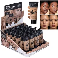 24Pcs 4 Colors Skin 24 Hr Extra-Long Wearing Liquid Hydrating Foundation Smooth Gorgeous & Flawless Complexion 1