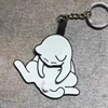Creative Pull Play Egg Cat Keychain Pendant Cute and Funny Rotatable Acrylic Hanging Ornaments Bag Pendant for Gifts 2025 HOT 2