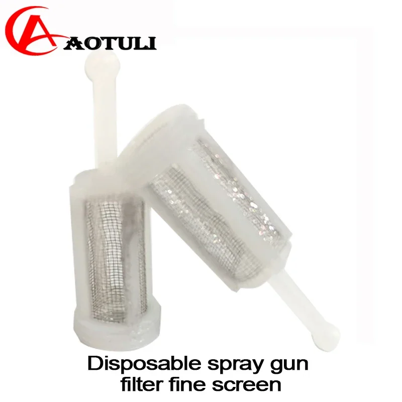 Universal Spray-Gun Filters Fine Mesh Disposable Gravity Feed Spray Gun Strainer Car paint tool 120 Grit