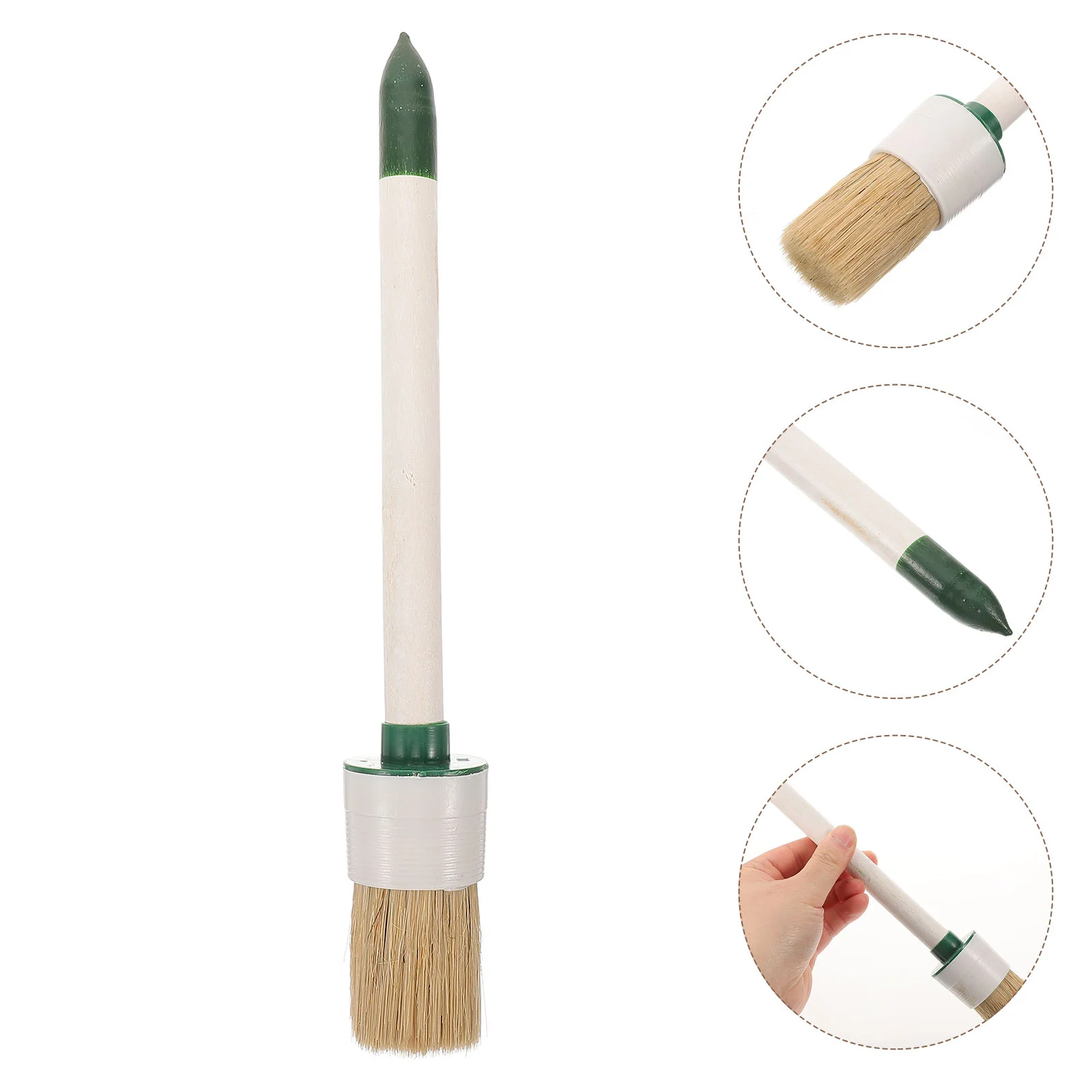 

Detailing Brush Car Tire Grease Brush Automotive Tire Wheel Cleaning Brush Detailing Brush