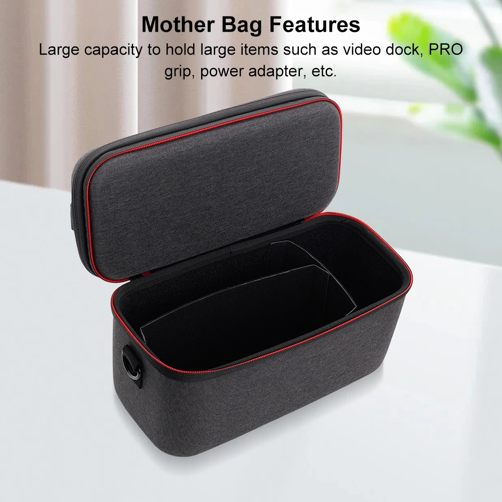For Switch 2 EVA Hard Case Portable Travel Large Capacity Storage Bag Shockproof Organizer Box For Nintendo Switch 2 Accessories