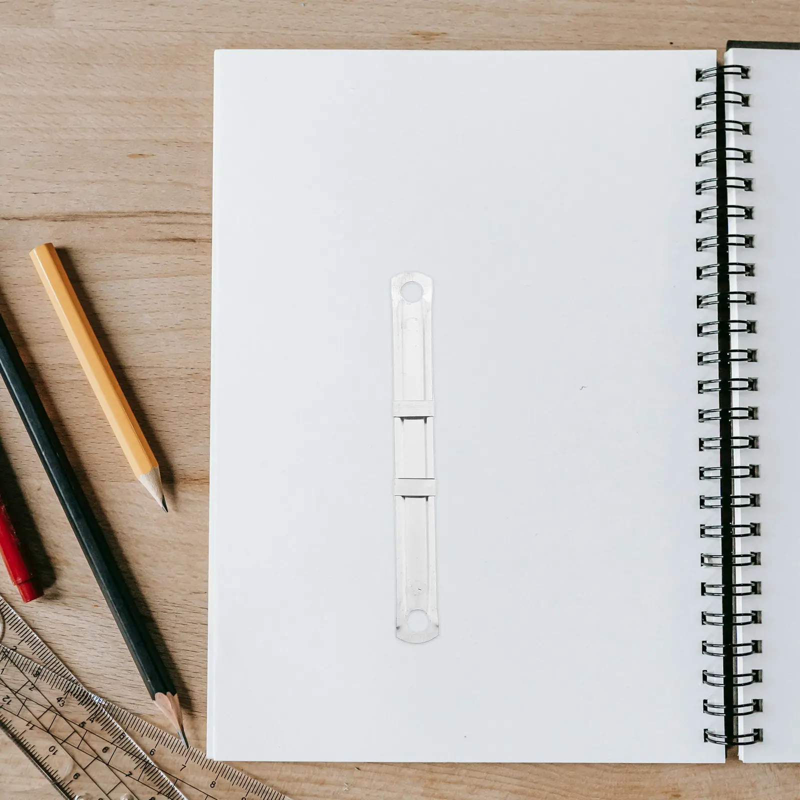 100Pcs 금속 제본 클립 헤비 듀티 문구 바인딩 클립 사무실 학교 공예 프로젝트를 위한 인체공학적 매끄러운 표면