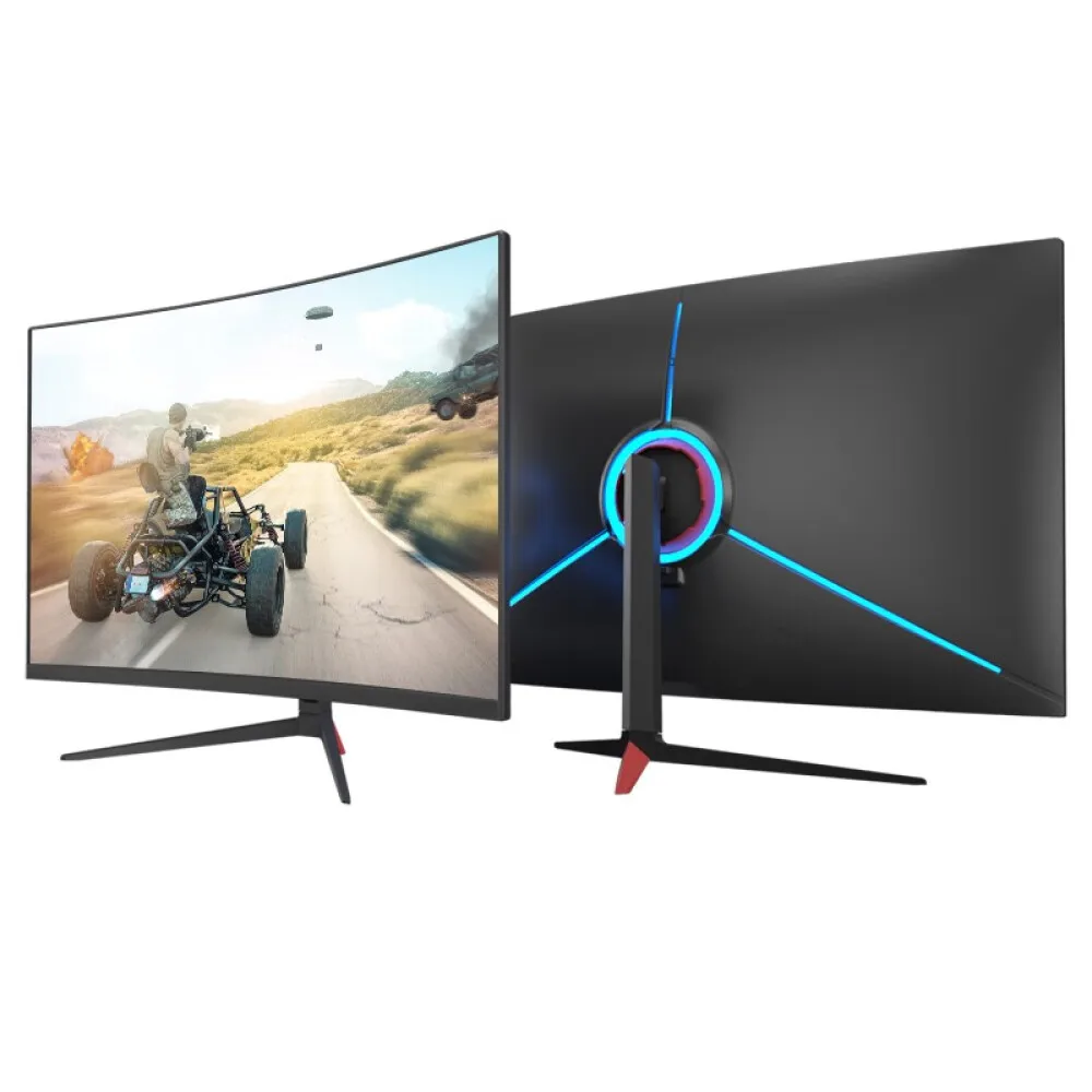Ŀ ũ LCD  ÷, HDMI + VGA ũž , 24 ġ VA г, 1080p, 2800R, 1920x1080, 1K, 144Hz, 2ms, 23.8 ġ
