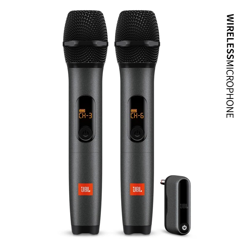 ForJBLWIRELESSMICROPHONEHandheldUHFDualChannel63Interface1