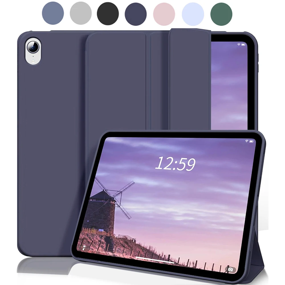 Premium Trifold Stand Smart Folio with Soft TPU Back Cover