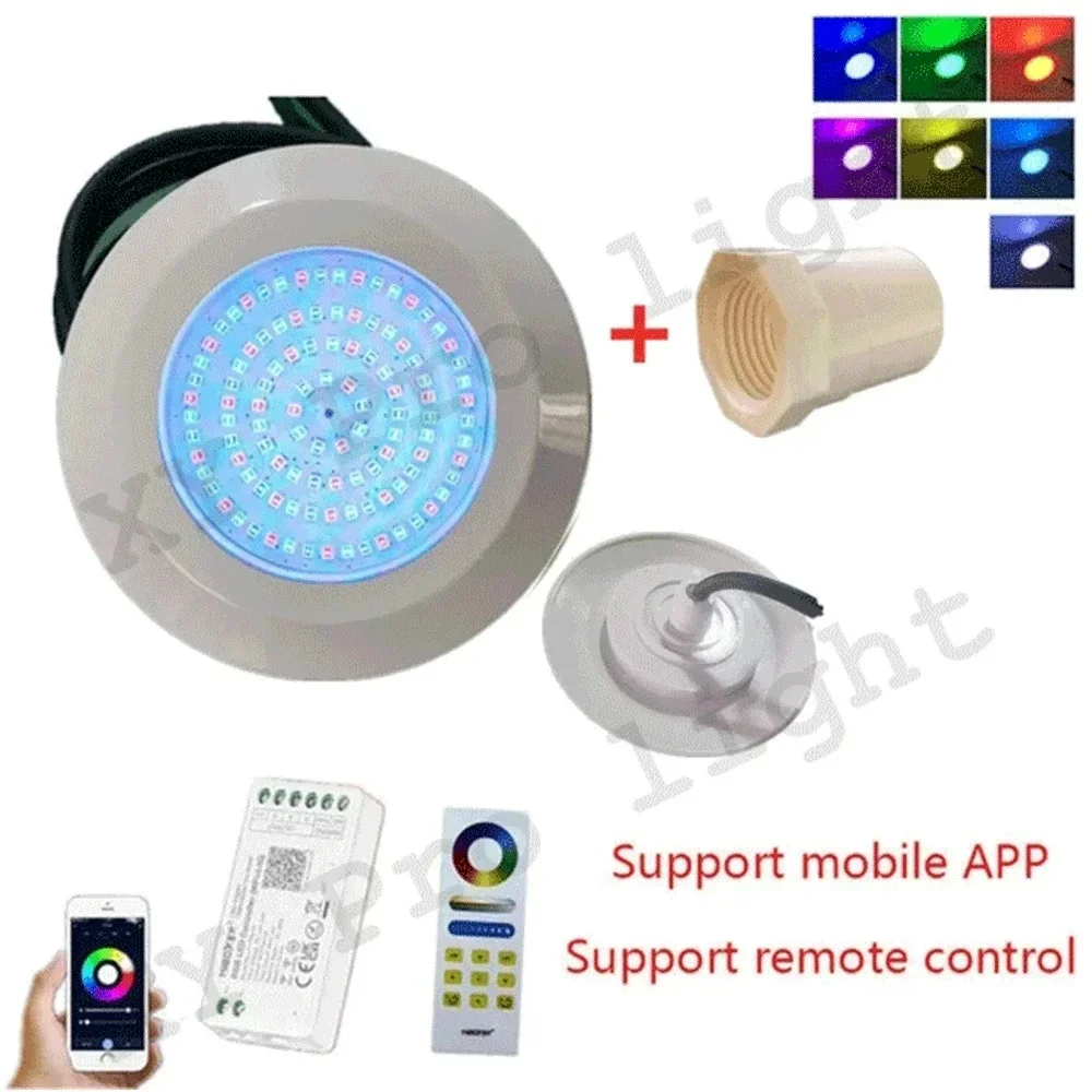 Bluetooth APP Control RGB LED Pool Light 12W DC12V, Outdoor/Indoor Underwater Scenes,Fountains,Landscapes-Piscina Luz Spotlights art of the soviet union landscapes