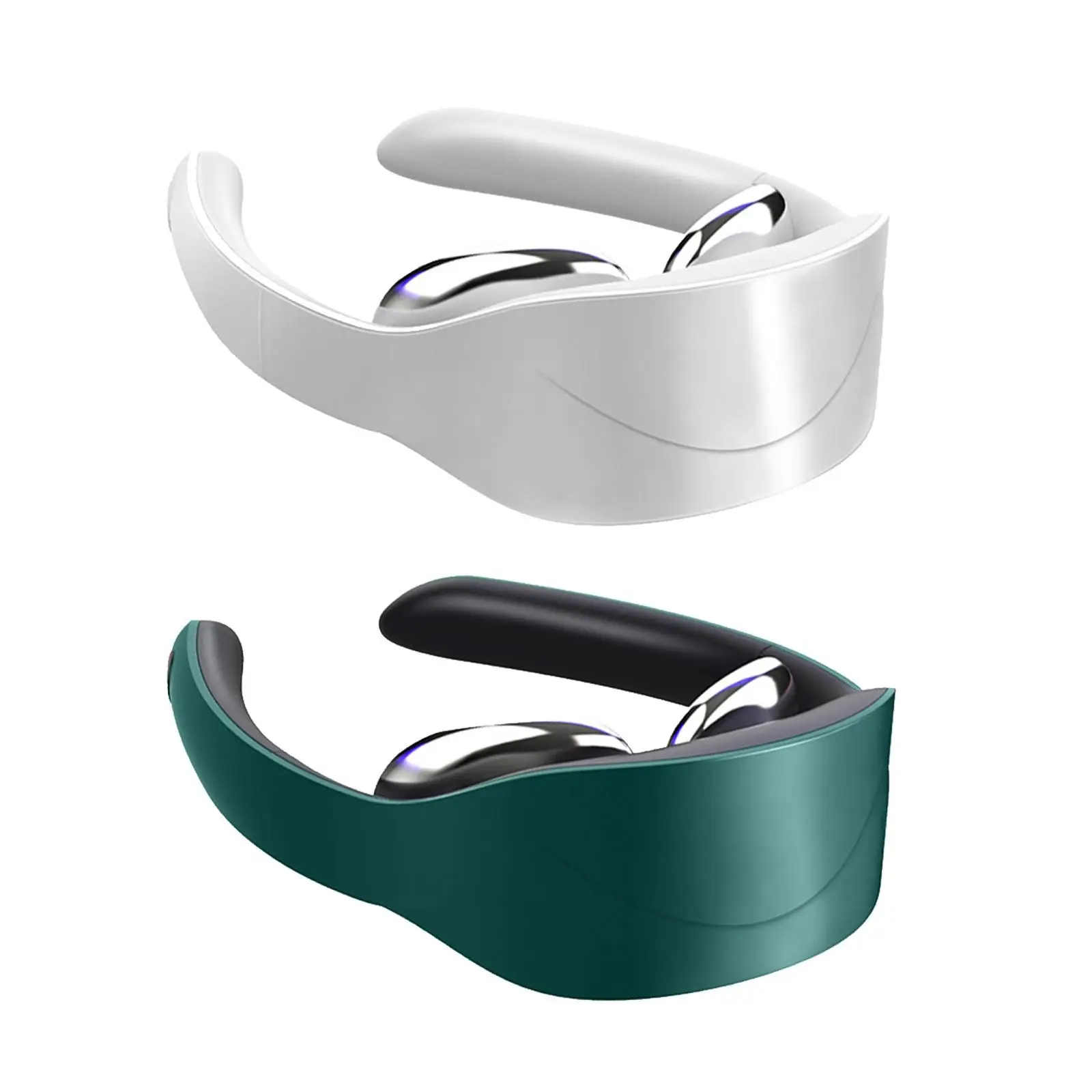 

1pc Portable Neck Massager Folding 42°C Heated USB Charging Muscle Relaxation Pain Relief Outdoor Travel