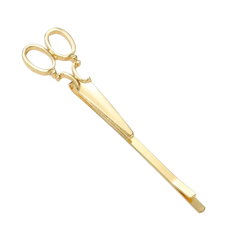 Hot New 1pcs Creative Scissors Shape Women Lady Girls Hair Clip Delicate Pin Hair Barrette Accessories Decorations