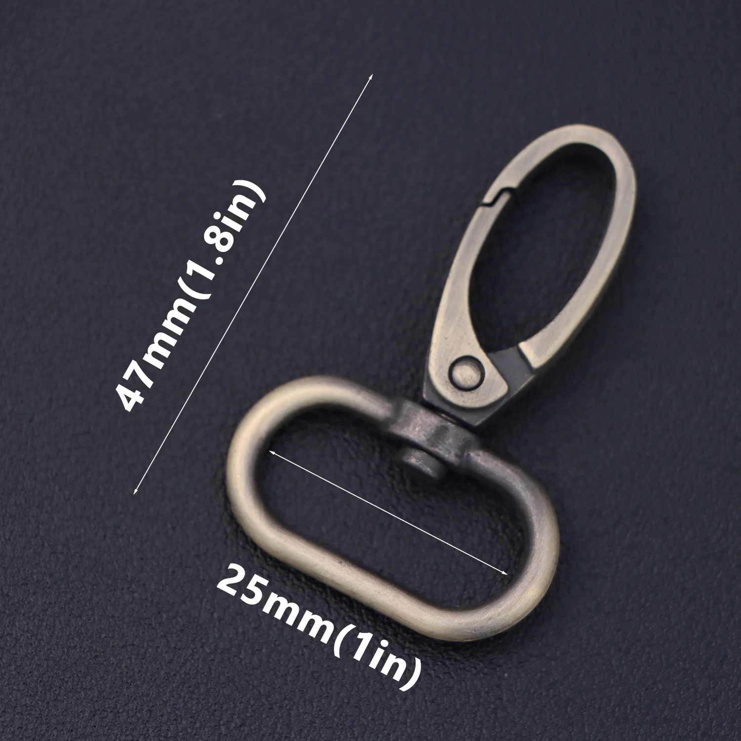 Ganci A Scatto Aragosta Girevoli Per Borse - Trigger Clip Per Cinghie Da 16, 19, 25, 32mm - Foto 5