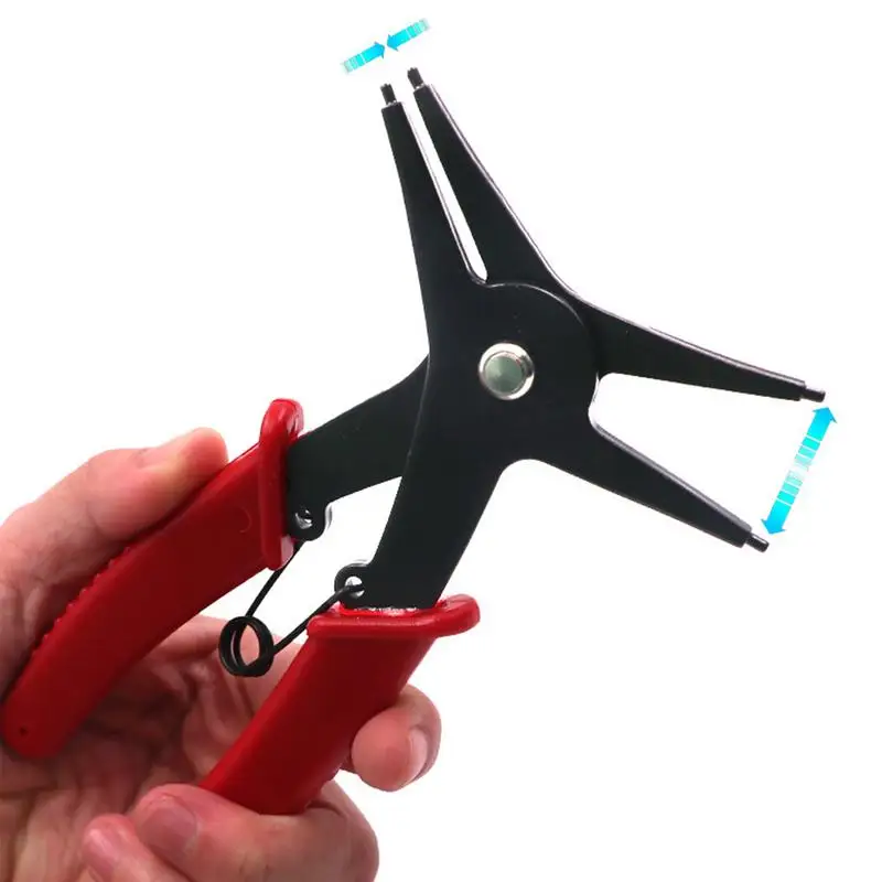 

Circlip Plier Removal Pliers Dual Purpose Circlip Pliers Snap Ring Tool Pliers For Inner Ring And Outer Ring Circlips Durable