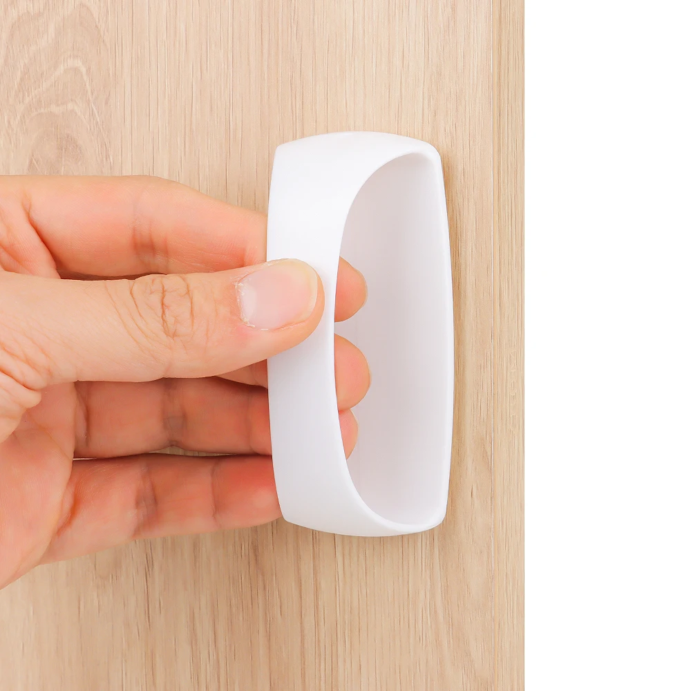 Paste Open Sliding Door Handles Furniture Knobs Interior 1Pc