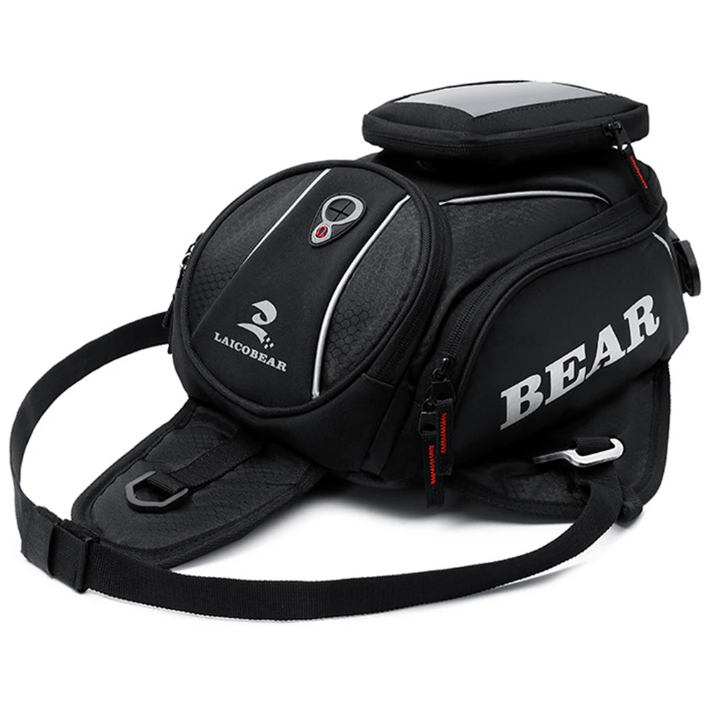 MotorcycleFuelTankBagPortableNavigationLargeCapacityMotorbike