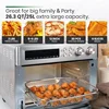 Infrared Heating Air Fryer Toaster Oven Extra Large Countertop Convection Oven Easy Clean with Recipe Book 6