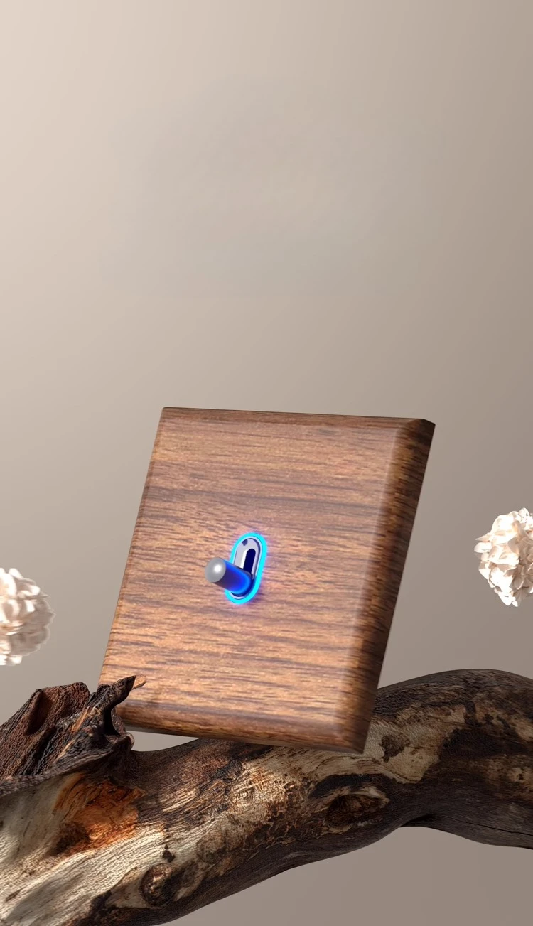 victorian brass light switch antique wood toggle