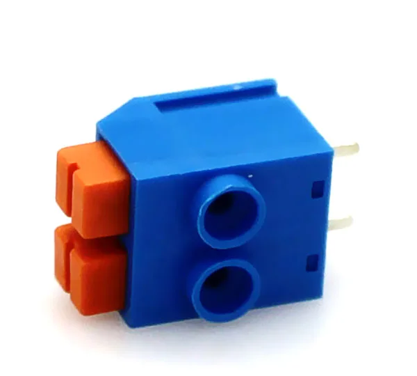bloco terminal azul dg390 50mm 2p 3p kf390 50 pces 05